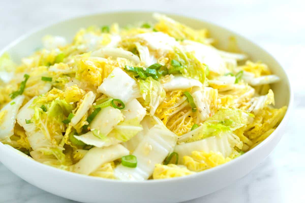 Easy Napa Cabbage Salad Recipe